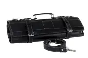 EVERPRIDE LEATHER High End Top Grain Luxurious Leather Chef Knife Roll Bag