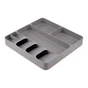 DrawerStore cutlery, utensil and gadget organiser - Grey