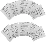 Ciieeo 100 Pack Moisture Absorber Packets Silica Gel Desiccant for Storage Food Shoes Jewelry Electronics 2 Gram Moisture Control Packets