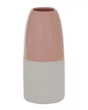 Peyton Lane Pink Ceramic Modern Vase NoSize