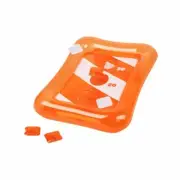 The Sunny Life Adults Inflatable Summer Corn Hole Neon is a great beach game