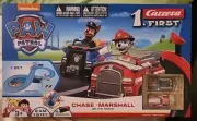 Carrera FIRST 63033 PAW PATROL Chase vs Marshall Track HO Slot Car Set BRAND NEW