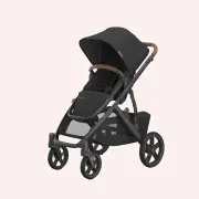 UPPAbaby VISTA V3 Pram - Charcoal/Saddle (Nori) by UPPAbaby | the memo