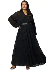 [Sunday in the City] Radiant Divinity Maxi Dress in Black