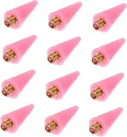 Healeved Drill Pen Wax Tip Heads Set 12pcs Nail Art Pen Heads for Rhinestone Picker Jewelry Picker