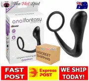 Ass-Gasm Cockring Plug Cock Ring Penis Dick Constriction Prostate Massager FAST