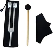 Tuning Fork, OM 136.1 HZ Tuning Fork - Chakra Tuning Energy Forks Effective for Immune System and Circulatio, Heart Chakra, Meditation, Yoga, Perfect Healing Musical Instrument