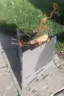 Portable Lightweight Flat Pack Camp Fire Pit