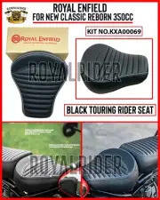 Royal Enfield BLACK TOURING RIDER SEAT For NEW CLASSIC 350 REBORN