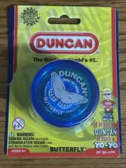 Duncan Yo Yo Toy Blue Butterfly New In Package