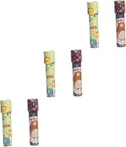 Abaodam 6 Pcs Kaleidoscope Christmas Kids Toy Children Rotating Wood Toys Kelidescope Pirate Telescope Role Play Toys for Kids Old Fashioned Toddler Birthday