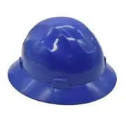 40409 Snap Lock 4 Point Ratchet Suspension Full Brim Hard Hat/Safety Helmet -...