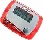 Walking Pedometer, Step Counter, 1.89 x 1.42 x 0.79 inches Digital LCD Pedometer with Daily Target Monitor for Sports, Travel Companion, Swimming Indoor Workout Friendly and Hiking