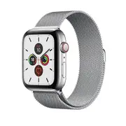 Milanese Loop Apple Watch Strap For Apple Watch 40mm Silver