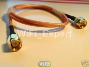 10 FEET Long SMA Male to SMA Male RF Pigtail RF Coaxial Cable RG316 3 meter - US