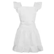 Women Maid Apron Costume Ruffled Apron Kitchen Baking Cooking Apron for Women