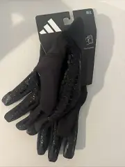 Adidas Mens Warm COLD.RDY Running Comfort Gloves AWP Barrier Grip Touch Screen