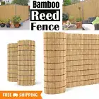 Garden Privacy Bamboo High Quality Reed Fence ( 9-10mm )Thick Shelter Screening