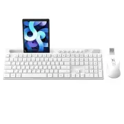 Wireless Keyboard and Mouse Combo 2.4G Ergonomic Wireless Computer Keyboard w...