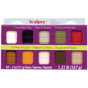 Sculpey III Modelling Clay Naturals 10 Pack