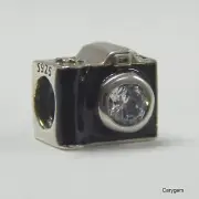 NEW AUTHENTIC PANDORA CHARM SENTIMENTAL SNAPSHOTS BEAD 791709 W SUEDE POUCH