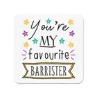 You're My Favourite Barrister Stars Fridge Magnet Funny Best Solicitor Law