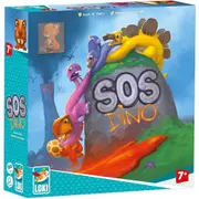 Loki SOS Dino Tile Placement Cooperative Tabletop Board Game Play Set 7y+