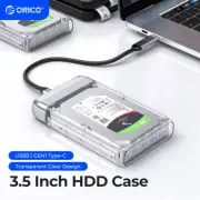 ORICO 2.5/3.5 in Type-C Hard Drive Enclosure Metal HDD Case 5Gbps for PC Laptop