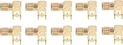 RF Connector Panel 90 Degree 4 Pin Antenna Base PCB Board Coaxial Adapter SMAKWE for GPS Systems WiFi Hotspots