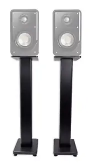 Pair 28" Bookshelf Speaker Stands For Polk Audio S15 Bookshelf Speakers