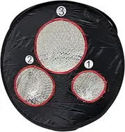 Riismen Golf Folding Practice Target Net - 26"×22" (Unfolded) / 14"×1.2" (Folded) - Chipping Accuracy Improvement Equipment