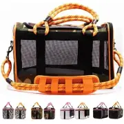 Buddy's Best Airline Approved Pet Carrier – Army Camo & Orange for Dog or