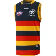 Adelaide Crows Home Guernsey Sizes Small - 5XL Navy AFL oneills In Stock 22