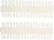 NULYLU Nail Display Tips 2pcs Nail Art Practice Board Display Stick for Salon