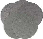 Mesh Sanding Discs 5PCS 6 Inch 150mm Mesh Dust-Free Anti-Blocking Hook&Loop Round Abrasive Sandpaper 80-800 Grit(Grit 320)