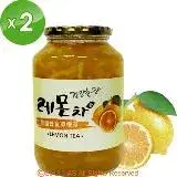 在飛比找遠傳friDay購物優惠-《柚和美》韓國蜂蜜檸檬茶(1kg)2入組