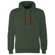 Transformers War For Cybertron Hoodie - Forest Green