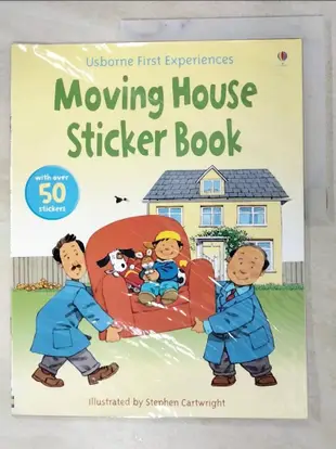 Moving House Sticker Book (Usborne First Ex【T3／原文書_J79】書寶二手書