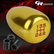 UNIVERSAL M10 1.5 5-SPEED MT/MANUAL RACING SHORT THROW SHIFTER GOLD KNOB+REVERSE