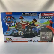 Carrera FIRST 63033 PAW PATROL Chase vs Marshall On the Track HO Slot Car Set