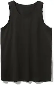 [Generic] Men's Workout Tank Tops Lightweight Running Shirts Sleeveless Muscle Shirts Beach Athletic Training Sports 2-Pack