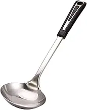 Tablespoons Stainless Steel Large Soup Ladle Kitchen Tool Soup Ladle with Non-Slip Handle, Kitchen and Restaurant Utensil 2 Piece Set Serving Spoon
