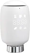 Daseeme Tuya Zigbee3.0 tatic Radiator Valve Temperature Controller Intelnt Radiator Actuator Support Voice Control Compatible with Alexa Assistant