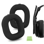 Geekria Mesh Fabric Ear Pads for Astro A40 TR Headphones (Black)