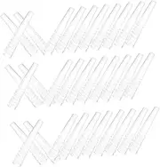 50Pcs Transparent Eyelash Tweezers Covers Protective Sleeves for Safe Use Beauty Salons Cosmetic Schools and Home Application Essential Tool for Eyelash Extensions