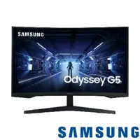 在飛比找蝦皮商城優惠-SAMSUNG 三星 27型 C27G55TQBC G5 曲