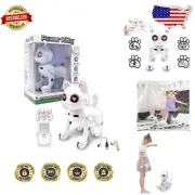 Programmable Smart Robot Cat with LED Lights & Gesture Control - 10.2 inches