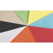 School Smart Bristol Board, 12 x 18 Inches, Assorted Colors, Pack of 100