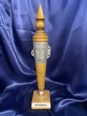 Flagstone Brewery -First Reserve Tupelo Honey Ale Beer Tap Handle - New No Box