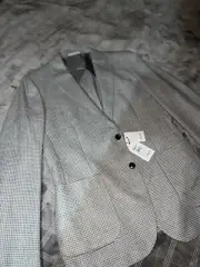 Reiss Blazer Grey Size 40 Brand New With Tags